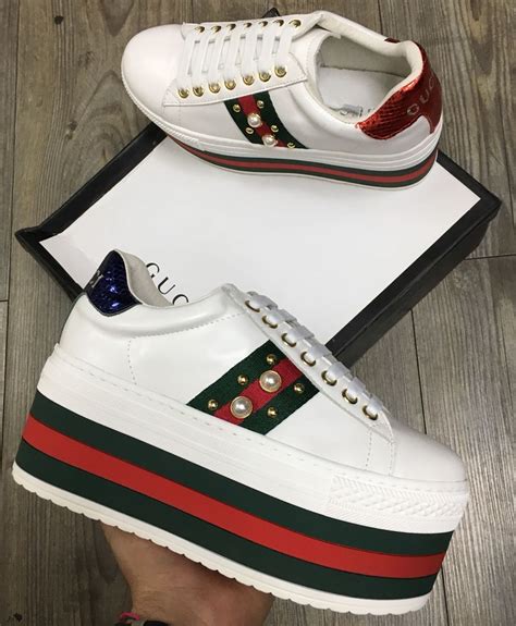 zapatillas gucci mujer plataforma